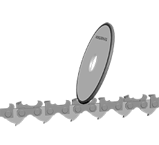 chainsaw sharpening- diamond & cbn wheel